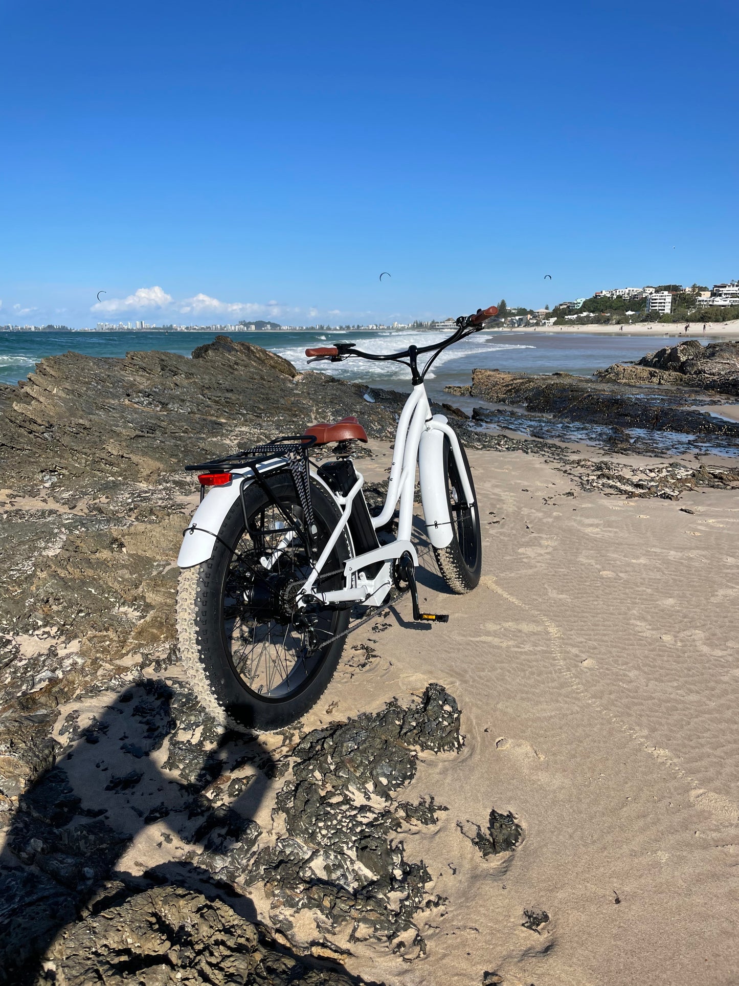 E-bike Vintage Cruiser White